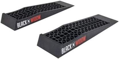 Low Car Ramps for Oil Change, 5,000 lb GAWR, 2.5" Lift, Black Widow - Image 6