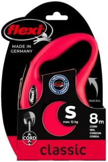 Flexi Roll-Leash New Classic S Rope 8 M Blue for Dogsup to Max. 12 kg - Image 2