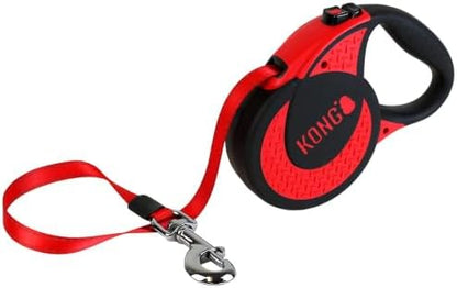 Alcott Kong Ultimate Retractable Dog Leash, Extra Large, Red, 16' Long by KONG