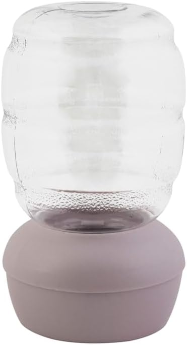 Petmate Violet Replendish Gravity Automatic Pet Waterer Water Dispenser Station for Cats and Dogs 0.5 Gallon