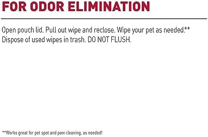 Nature's Miracle Deodorizing Bath Wipes for Dogs, 100 Count - Image 3