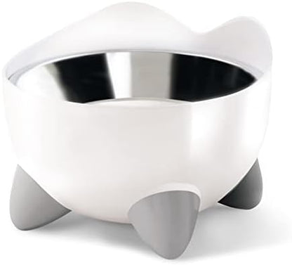 Catit PIXI Elevated Feeding Dish, White by Catit