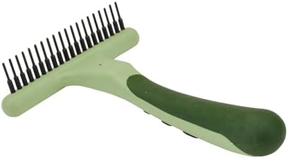 Coastal Pet - Safari Dog Undercoat Rake - Dog Grooming Rake - Gentle Dematting Comb for Dogs - Effective Deshedding Comb - Pet Grooming Tools - Single Row by CoastalPet
