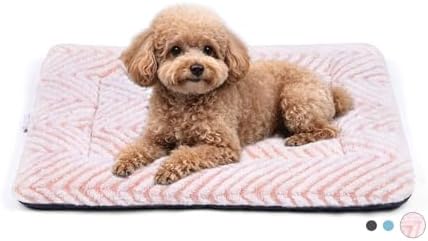 Mora Pets Dog Crate Pad Washable Cat Dog Bed for Crate Flat Pet Kennel Mat by MoraPets