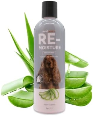 : Bark2Basics Re-Moisture Hydrating Dog Conditioner, Dry Itchy Skin, 16 oz by Bark2Basics%7CGroomersChoice