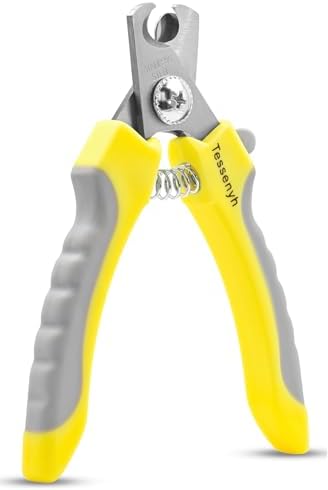 Professional Dog Nail Trimmers, Dog Nail Clippers for Small & Medium Dogs, Cats, and Pets, with Safety Lock and Protective Guard, 5.1 Inches by Unknown
