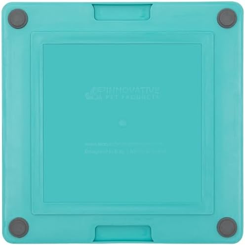 LickiMat Tuff Soother Slow Feeder Lick Mat for Dogs, Turquoise, Boredom Aid - Image 3