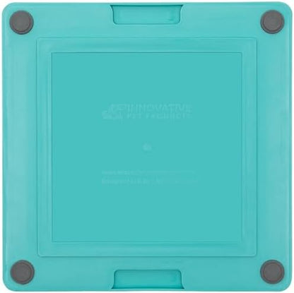 LickiMat Tuff Soother Slow Feeder Lick Mat for Dogs, Turquoise, Boredom Aid - Image 3