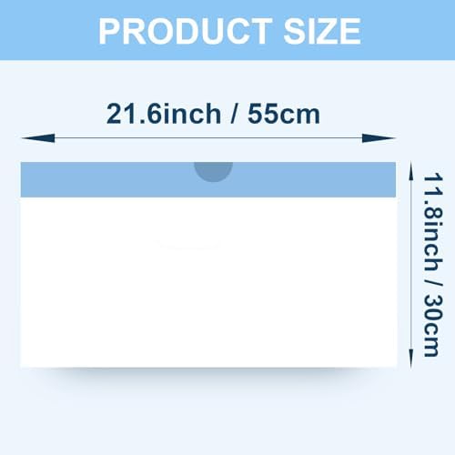 80-Pack 21.6"Opening x 11.8"L Heavy Duty Cat Litter Box Liners for Fsitego & Fumoi Automatic Litter Boxes, Extra Thick Self-Cleaning Litters Box Bags, Cat Litters Bags with Drawstring and Leakproof - Image 2