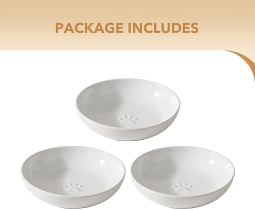 Havniva Ceramic Cat Bowls, Cat Food Bowls Whisker Friendly - Image 5