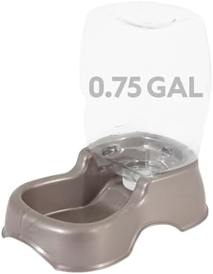 Petmate Pet Cafe Water Dispenser, .75 GAL, Pearl Tan by Petmate