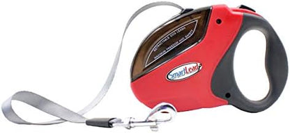 SmartLead RetraCountable Dog Leash, 16 ft, Up to 110 Lb, Red - Image 2