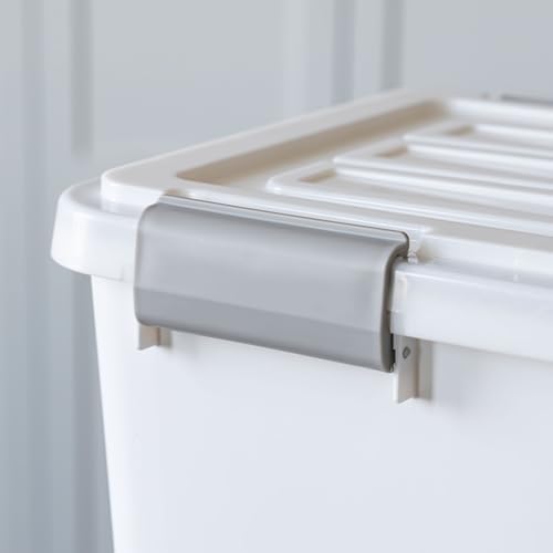 IRIS USA Dog Food Storage Container, Up to 30 lbs, White, Made in USA - Image 7
