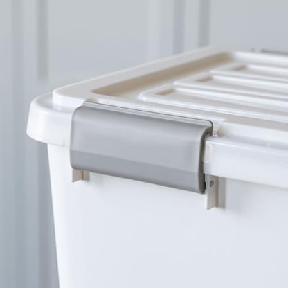 IRIS USA Dog Food Storage Container, Up to 30 lbs, White, Made in USA - Image 7