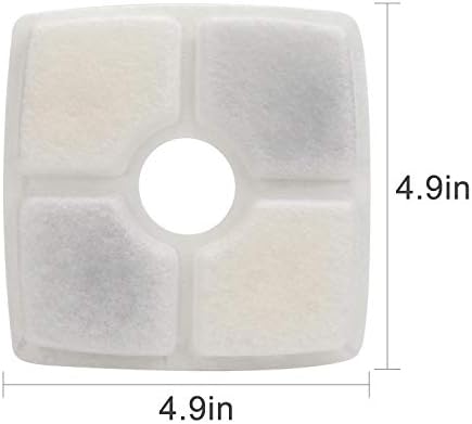 Wonder Creature Cubic Cat Water Fountain Filter 8 Filters + 4 Sponges - Image 7