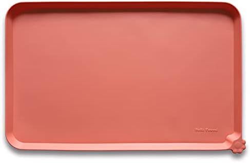 Hoki Found -Waterproof Pet Feeding Mats with High Lips - Multiple Size and Colors for Dogs, Cats & Others-BC by Hoki+Found