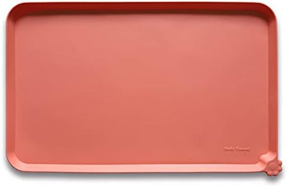 Hoki Found -Waterproof Pet Feeding Mats with High Lips - Multiple Size and Colors for Dogs, Cats & Others-BC by Hoki+Found