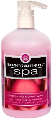 Best Shot Scentament Spa Caressing Puppy Wash, Wild Orchid Vanilla, 16 oz by BestShotPet