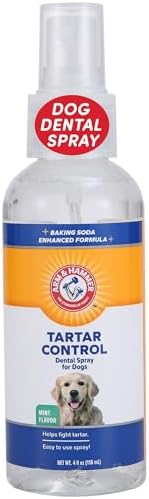 Arm & Hammer Tartar Control Dental Spray for Dogs, Mint, 4 Fl Oz by ArmHammer