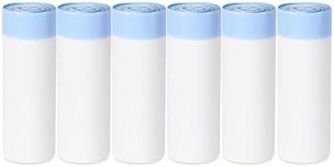 120 Count, PURAMAX 2, PURAMAX and PURAX Replaced Waste Bags-6 Rolls, 55x30cm, Portable Cat Litter Waste Receptacles Bags for Self-Cleaning Cat Litter Box by Croing