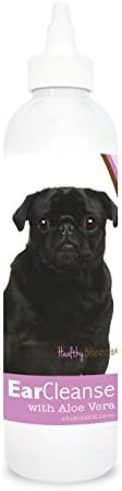 Healthy Breeds Pug Ear Cleanse with Aloe Vera Sweet Pea and Vanilla 8 oz by HealthyBreeds