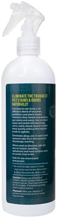 ALZOO Pet Stain & Odor Remover Spray for Dog & Cat Urine, Carpet, Furniture & Floors | Active Enzyme & Probiotic Formula | Citrus Vanilla Scent | Made in USA | 16 oz - Image 5