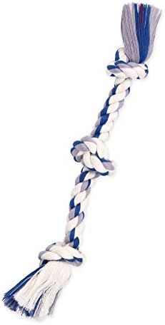 Mammoth Flossy Chews Color Rope Tug – Premium Cotton-Poly Tug Toy for Dogs – Interactive Dog Rope Toy – Tug Dog Chew Toy by MammothPetProducts