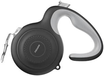 10Ft Retractable Dog Leash with Auto-Locking Function, 360°Tangle-Free Retraction and Ergonomic Lightweight Handle for Small Dogs Up to 60Lbs by Petsuper