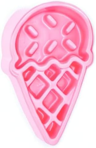 ZippyPaws - Happy Bowl - Slow Feeder Dog Bowl - Up to 10x Slower Eating - Dishwasher Safe, Non Slip - Ice Cream