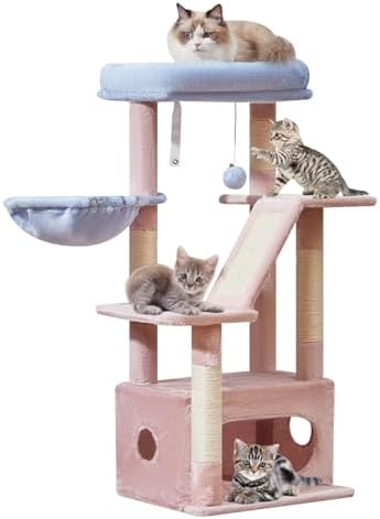 Taoqimiao Cat Tree, 38.5In Cat Tower for Indoor Cats, Suitable for Kittens by Taoqimiao
