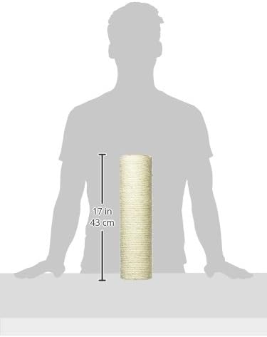 Trixie Replacement Sisal Post for Scratching Posts, Cat Trees and Cat Towers, 4.3 x 11.8-in (11 × 30 cm) - Image 3