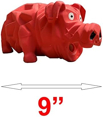 Multipet Latex Grunting Toy Bundle Color:Globken Chiken/Goblet Pig/Origami Pig