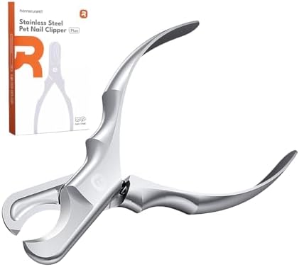 HomeRunPet Dog Nail Clippers Stainless Steel for Large Dogs & Thick Nails by Homerunpet