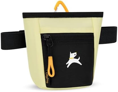 OllyDog, Goodie Treat Bag, Dog Treat Training Pouch | Magnetic Closure | 3 Ways to Wear | Hands-Free Waist Belt | Water-Resistant Recycled Vegan Fabric (Sol) - Image 4