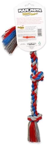 Mammoth Flossy Chews Rope Tug – Premium Cotton-Poly Tug Toy for Dogs – Interactive Rope Toy (Colors May Vary) - Image 5