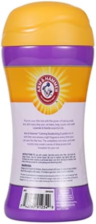Arm & Hammer Cat Litter Deodorizing Crystals with Baking Soda, Odor Neutralizer, Dissolving Litter Box Deodorizer for Cat Litter Odor Control, Lavender and Vanilla Scent, 15 Oz - 2 Pack - Image 2