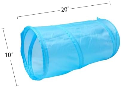 iCAGY Cat Tunnel for Indoor Small Cats Kittens Rabbits, Foldable Tube Toys - Image 4