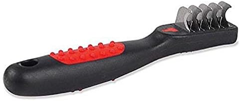 RYAN'S PET SUPPLIES Paw Brothers Coat Breaker, Dematting Hair Brush for Dogs, Dog Brush Comb for Shedding, Tiered Prongs Stainless Steel Teeth, Hair, Knots, Tangle, Mats Removal Tool for Dogs by ryanspetsupplies