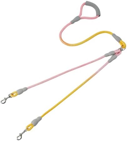 JiangYanus Double Dog Leash for Two Dogs Walking, No Tangle Dual Dog Leash by JiangYanus