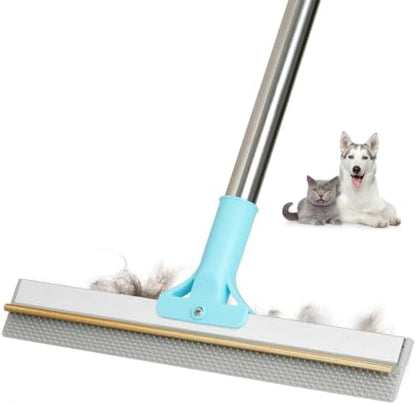 Carpet Rake for Pet Hair Removal Tool,Reusable Hair Remover Broom by Thalomely