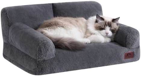 Hollypet Small Dog Large Cat Bed Puppy Couch Beds for Pets up to 25 lbs - Image 2