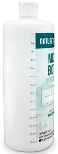 Nature's Specialties Mixing Bottle for Concentrated Dog Shampoo, Natural Choice for Professional Pet Groomers, Easy to Read Measurements, Made in USA, 32oz - Image 2