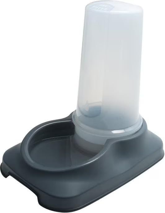 Fonteme|Pounce + Fetch Cat & Dog Automatic Feeder & Water Dispenser, White, 3.5-liters