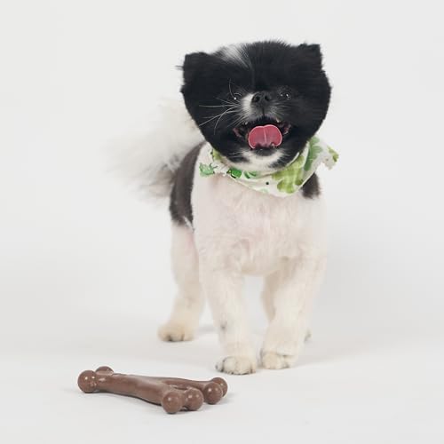 SPOT Bam-Bones Wishbone Dog Chew Toy, Bamboo Fiber Blend, Non-Splintering Durable Chew for Light to Moderate Chewers, Adult Dogs & Teething Puppies 10–30 lbs, Bacon Flavor, 5.25 in - Image 6
