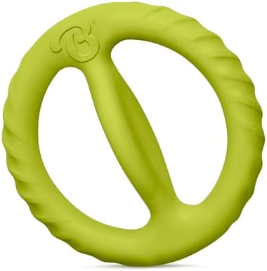 Benebone Natural Rubber Tug Interactive Dog Toy, Flat by Benebone