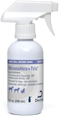 MiconaHex+Triz Spray Conditioner for Dogs, Cats and Horses, 8 oz, Clear by Unknown