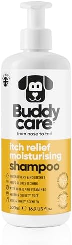 Buddycare - Dog Shampoo - Itch Relief - Milk & Honey - 500ml (16.90oz) by Unknown