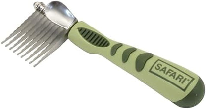 Coastal Pet Safari Dog De-Matting Comb - Serrated Stainless Steel Grooming Tool for Dogs with Medium to Long Hair - Keeps Coats Smooth & Soft - One Size by CoastalPet
