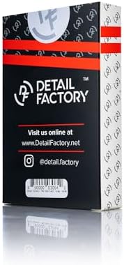 Detail Factory - Pet Hair Card - Perfect for Easily Removing Pet Hair from Automotive Carpet and Upholstery; Ergonomic Design; Durable Long Lasting Rubber Edge; Professional Grade (Grey & Black) - Image 3