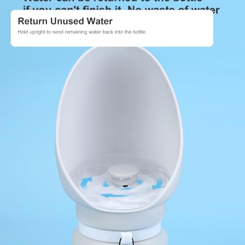 Portable Dog Water Bottle, 19oz Leak Proof Dispenser - Image 6